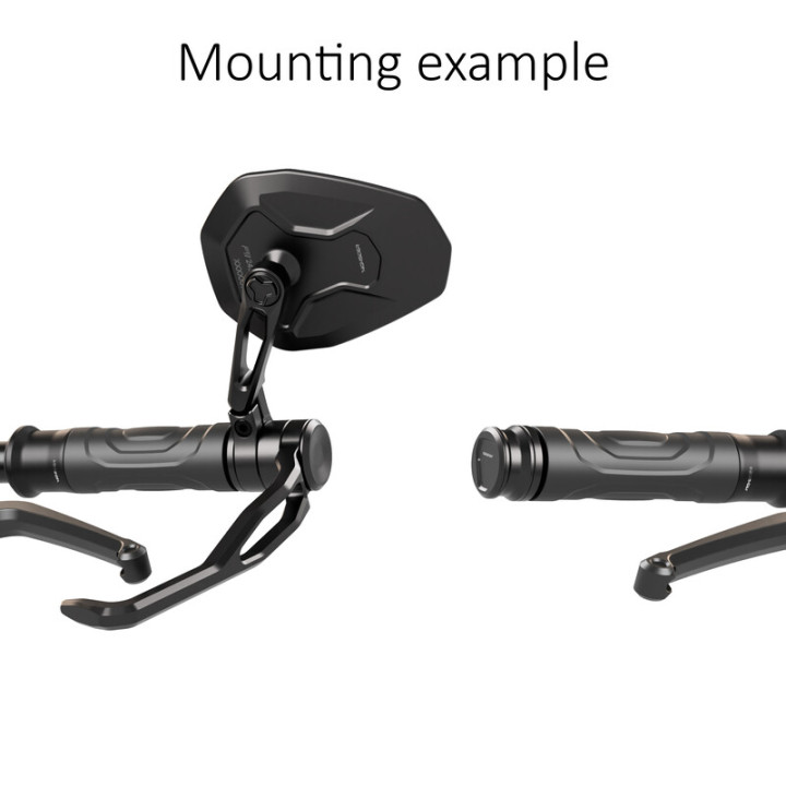 Adaptateurs embout de guidon HIGHSIDER pro Vespa – noir – la paire