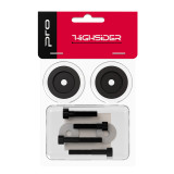 Adaptateurs embout de guidon HIGHSIDER pro Vespa – noir – la paire