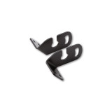 Adaptateurs pour clignotants HIGHSIDER pro modèle d’origine - pour support de plaque Aprilia/BMW/Triumph/Yamaha - noir - la pair