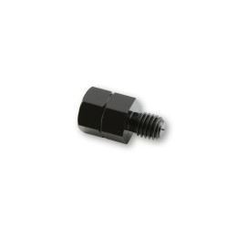 Adaptateur de rétroviseur HIGHSIDER smart M10 filetage à gauche M8 - noir