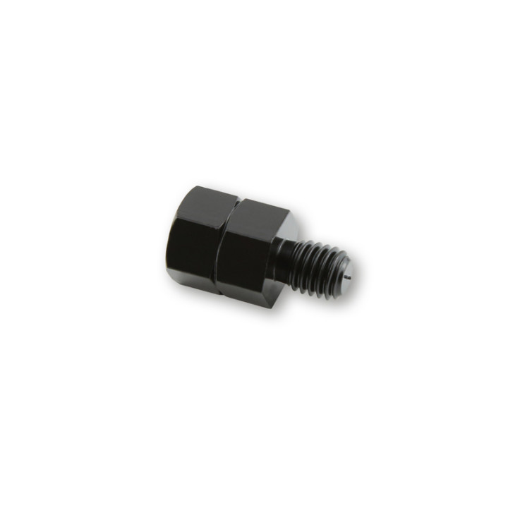 Adaptateur de rétroviseur HIGHSIDER smart M10 filetage à gauche M8 - noir