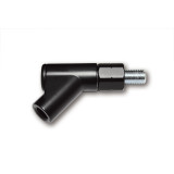 Adaptateur miroir HIGHSIDER smart M10 x 1,25 mm filetage à gauche - noir