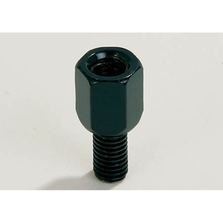 Adaptateur de rétroviseur HIGHSIDER smart M10 filetage à droit M8 - noir