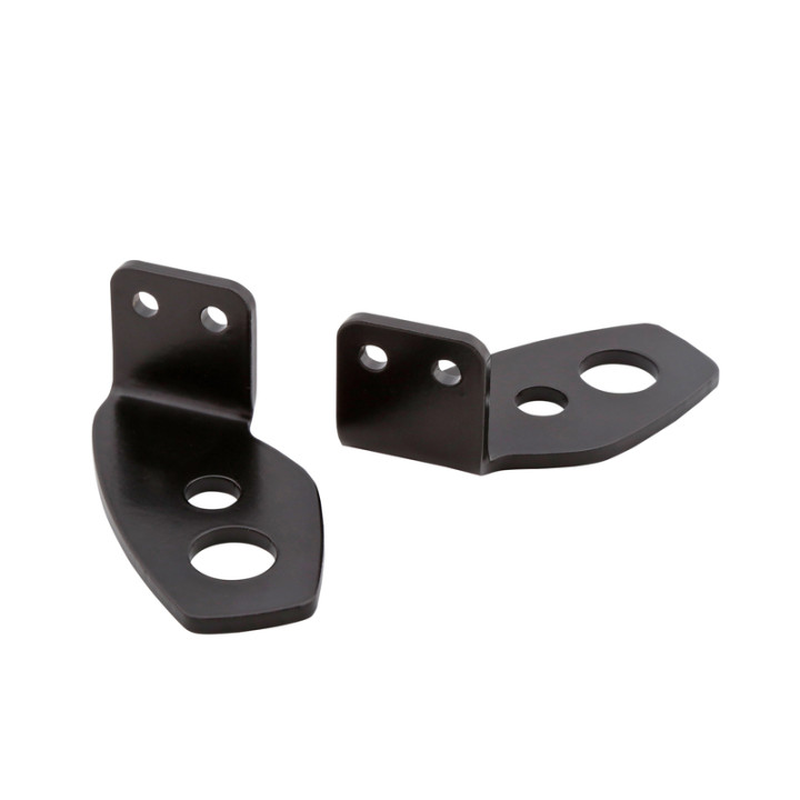 Adaptateurs pour clignotants HIGHSIDER pro modèle d’origine - pour support de plaque Suzuki - noir - la paire
