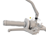 Adaptateur de rétroviseur HIGHSIDER pro M10 gauche à M8 droit