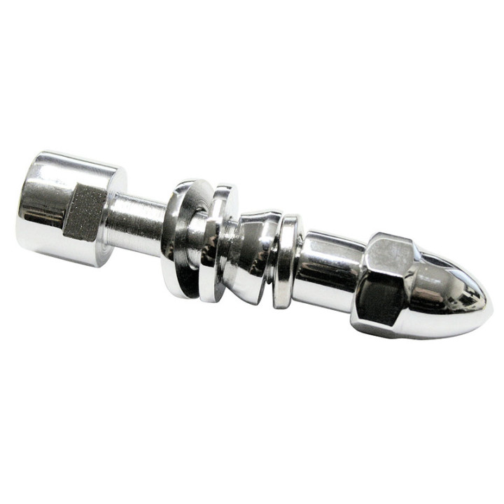 Adaptateur de rétroviseur HIGHSIDER pro M10x1,25mm chromé - Harley Davidson