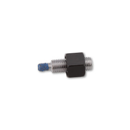 Adaptateur miroir HIGHSIDER pro M10 x 1,25 mm M6 - noir