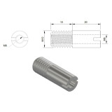 Adaptateurs embout de guidon HIGHSIDER pro M12 pour BMW – la paire