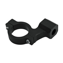 Collier de fixation pour rétroviseur HIGHSIDER smart pour guidons 1" - filetage à droit - noir