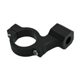 Collier de fixation pour rétroviseur HIGHSIDER smart pour guidons 1" - filetage à droit - noir