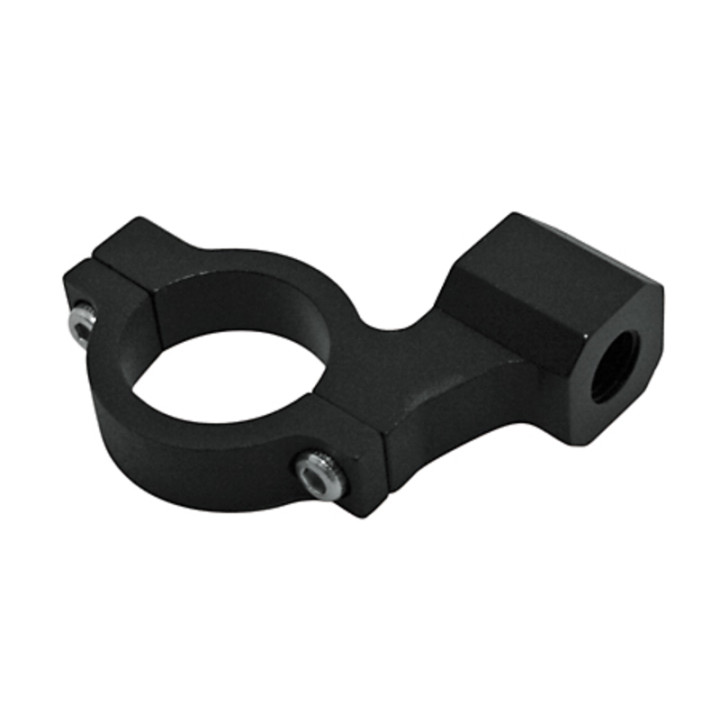 Collier de fixation pour rétroviseur HIGHSIDER smart pour guidons 1" - filetage à droit - noir