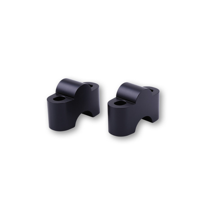 Réhausses de pontet de guidon HIGHSIDER pro 25mm - noir