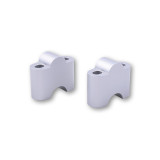 Réhausses de pontet de guidon HIGHSIDER pro 35mm - argent