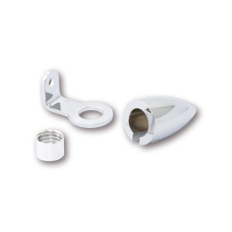 Boîtier HIGHSIDER pro avec support - pour clignotants Mono