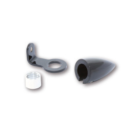 Boîtier HIGHSIDER pro avec support - pour clignotants Mono