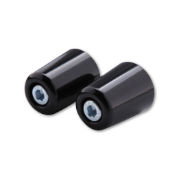Embouts de guidon HIGHSIDER smart - différents modèles Kawasaki OEM - noir - la paire