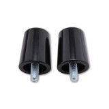 Embouts de guidon HIGHSIDER smart - différents modèles Kawasaki OEM - noir - la paire