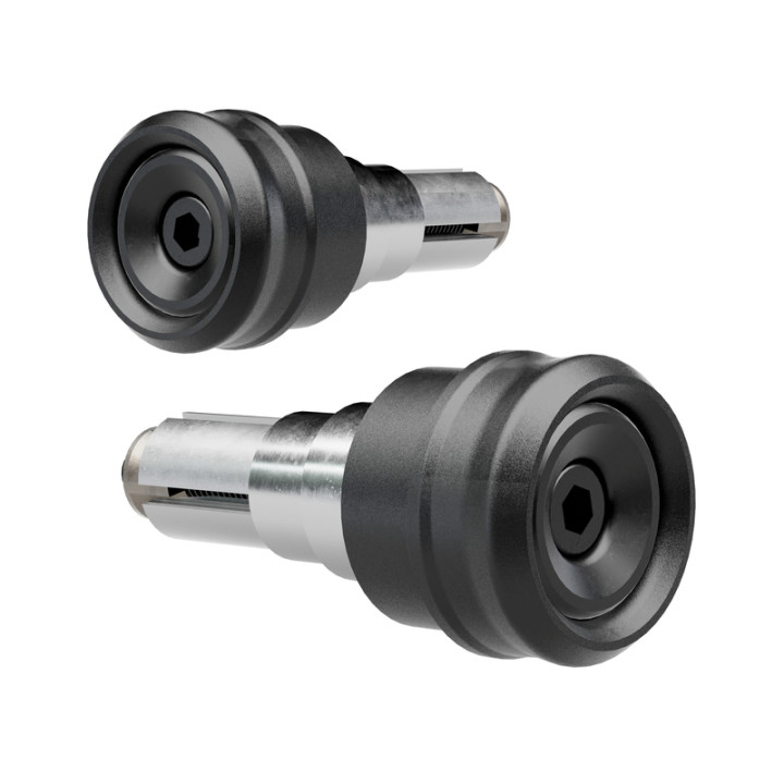 Embouts de guidon HIGHSIDER pro Conero-Run LS - noir - la paire
