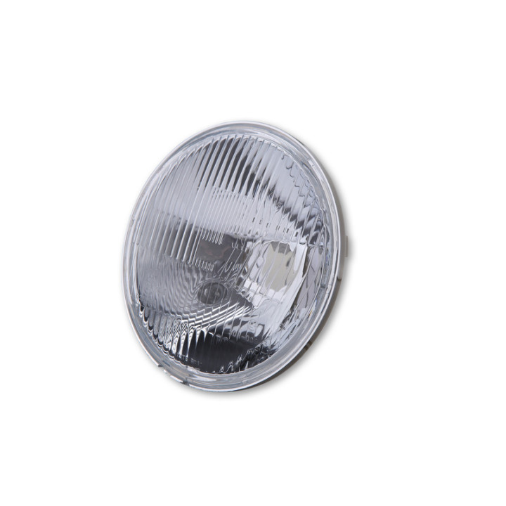 Insert de phare H4 HIGHSIDER smart - 7 pouces - Embossed Glass avec feux de position - homologué E - - à l'unité