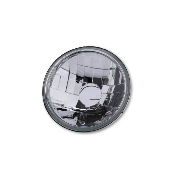 Insert de phare H4 HIGHSIDER smart - 5 3/4 pouces - verre transparent - avec feu de position - homologué E - à l'unité
