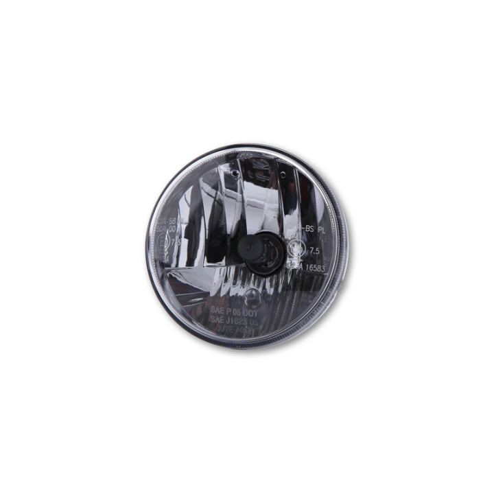 Insert de phare HIGHSIDER smart - 120 mm - verre transparent - avec feux de position - HS1 35/35W - homologué E - - à l'unité