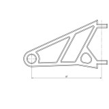 Jeu de supports de phare HIGHSIDER pro - Ø 38-41 mm