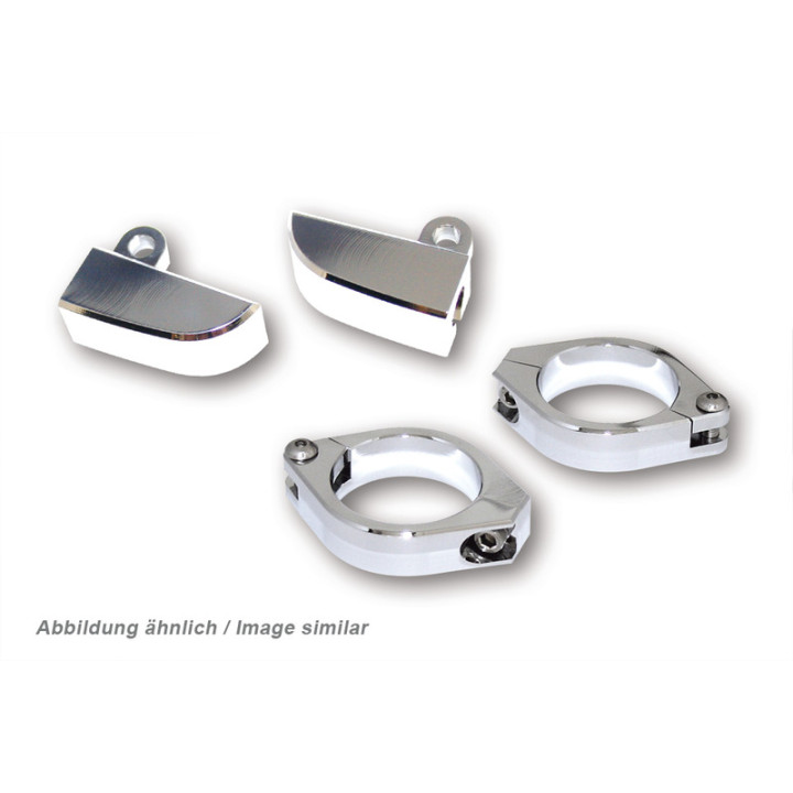 Jeu de supports de clignotant M8 HIGHSIDER pro - 38-41 mm