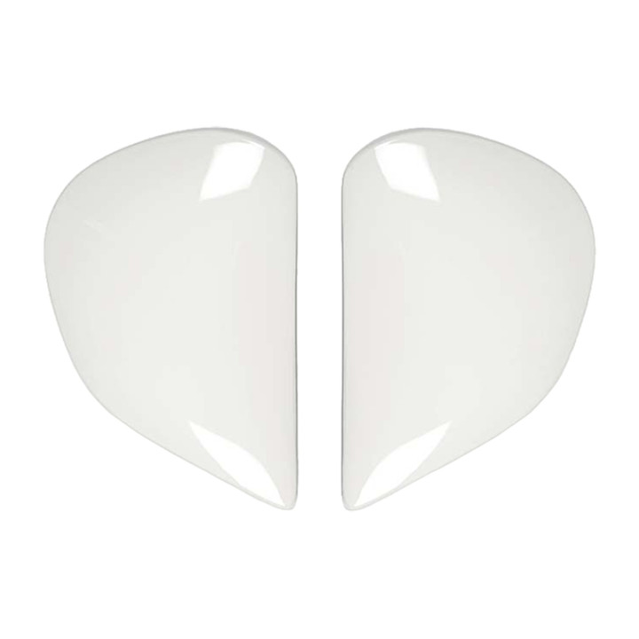 Plaques pivot ARAI Super AdSis J (LRS) White pour casques RX-7 GP/RX-7 Corsair/Viper/Astro-Light/Quantum/Quantum-ST/Quantum-ST P