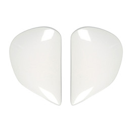 Plaques pivot ARAI Super AdSis J (LRS) Diamond White pour casques RX-7 GP/Viper/Astro-Light/Quantum/Quantum-ST/Quantum-ST PRO/Ch