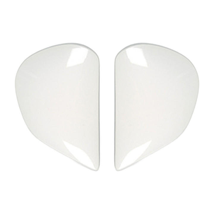 Plaques pivot ARAI Super AdSis J (LRS) Diamond White pour casques RX-7 GP/Viper/Astro-Light/Quantum/Quantum-ST/Quantum-ST PRO/Ch