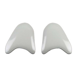 Platines écran Arai Diamond White blanc casque jet SZ-Urban - Super AdSis ZR - SZ-RAM-4 - CT-F - CT-Ram - Super AdSis M - X-tend