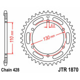 Kit chaîne EK/JT 428SR 16/46 - couronne standard