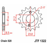 Kit chaîne EK/JT 520MRD7 15/45 - couronne ultra-light