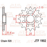 Kit chaîne EK/JT 520SRX2 15/45 - couronne ultra-light