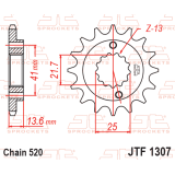 Kit chaîne EK/JT 520SRX2 14/48 - couronne standard