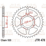 Kit chaîne EK/JT 520 MVXZ2 - 15/46-114 - Couronne acier standard