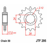 Kit chaîne EK/JT 530 SRX2 - 15/43-110 - Couronne acier standard