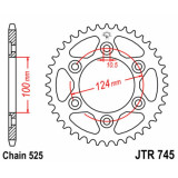 Kit chaîne EK/JT 525ZVX3 15/37 - couronne standard