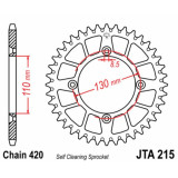 Kit chaîne EK/JT 420SH 15/50 - couronne ultra-light anti-boue