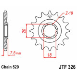 Kit chaîne EK/JT 520M3 13/52 - couronne ultra-light