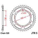 Kit chaîne EK/JT 520SROZ2 16/40 - couronne standard