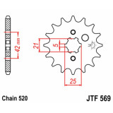 Kit chaîne EK/JT 520MRD7 13/49 - couronne ultra-light