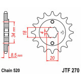 Kit chaîne EK/JT 520H 14/31 - couronne standard
