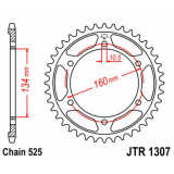 Kit chaîne EK/JT 525SRX2 16/42 - couronne standard