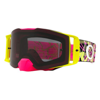 Lunettes Oakley front line mx camo vine jungle rose/vert