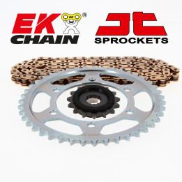 Kit chaîne EK/JT 525SRX2 15/42 - couronne standard