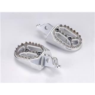 Repose-pieds Bihr Evolution argent Honda | Oxmoto