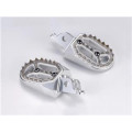 Repose-pieds Bihr Evolution argent | Oxmoto