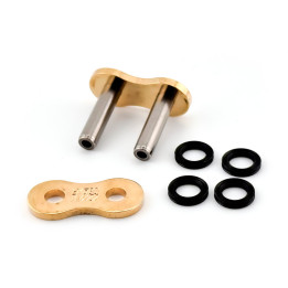 Attache de chaine EK CHAIN 530 MVXZ2 - Joints Qx-Ring - attache à riveter