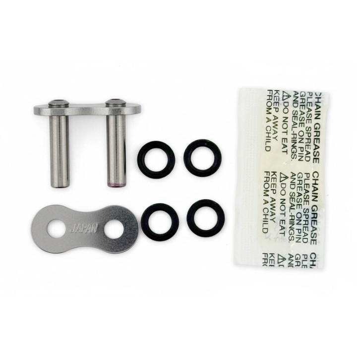 Attache de chaine EK CHAIN 525 SRX2 - Joints Qx-Ring - attache à riveter